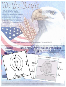 passport photo template